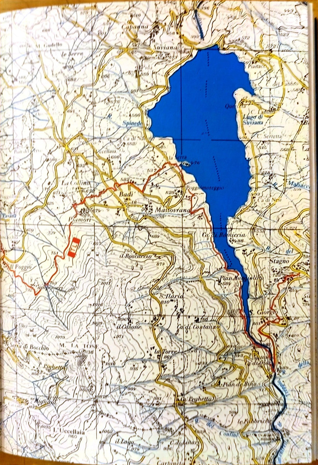 Traversata dei laghi Lago Pratignano, Bocca di Rio CAI Fantin Mario Bologna 1991