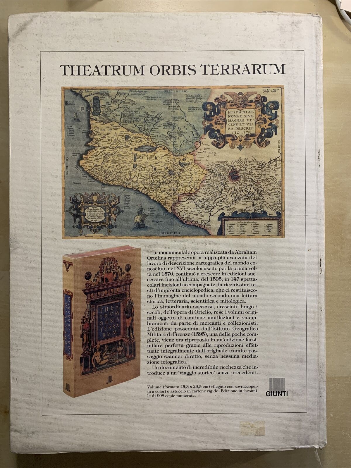 GEOGRAPHIA ANTIQUA 1994 1995. III - V . Giunti editore #