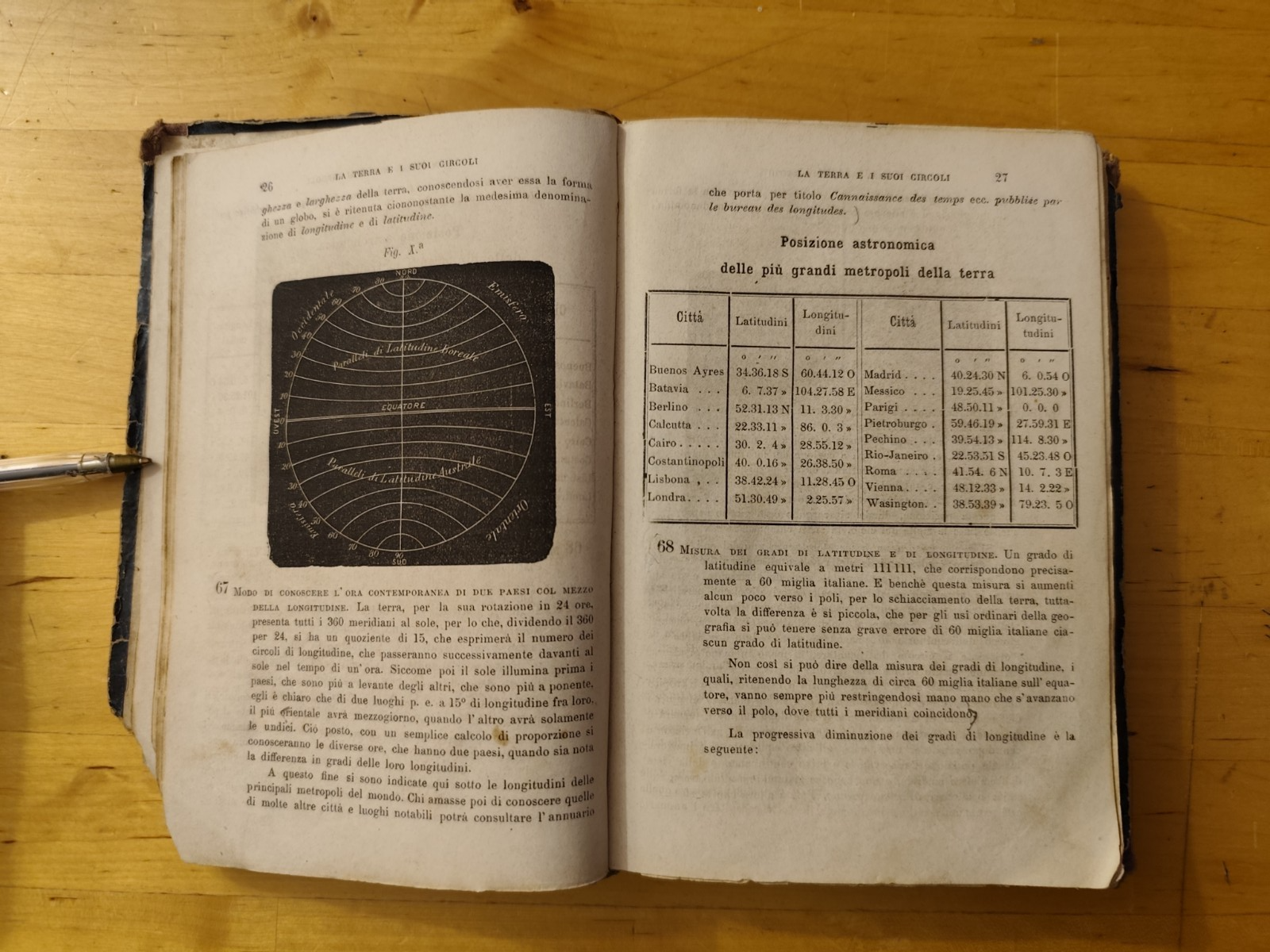 Corso elementare di Geografia e statistica - Luigi Ungarelli, Bologna 1874