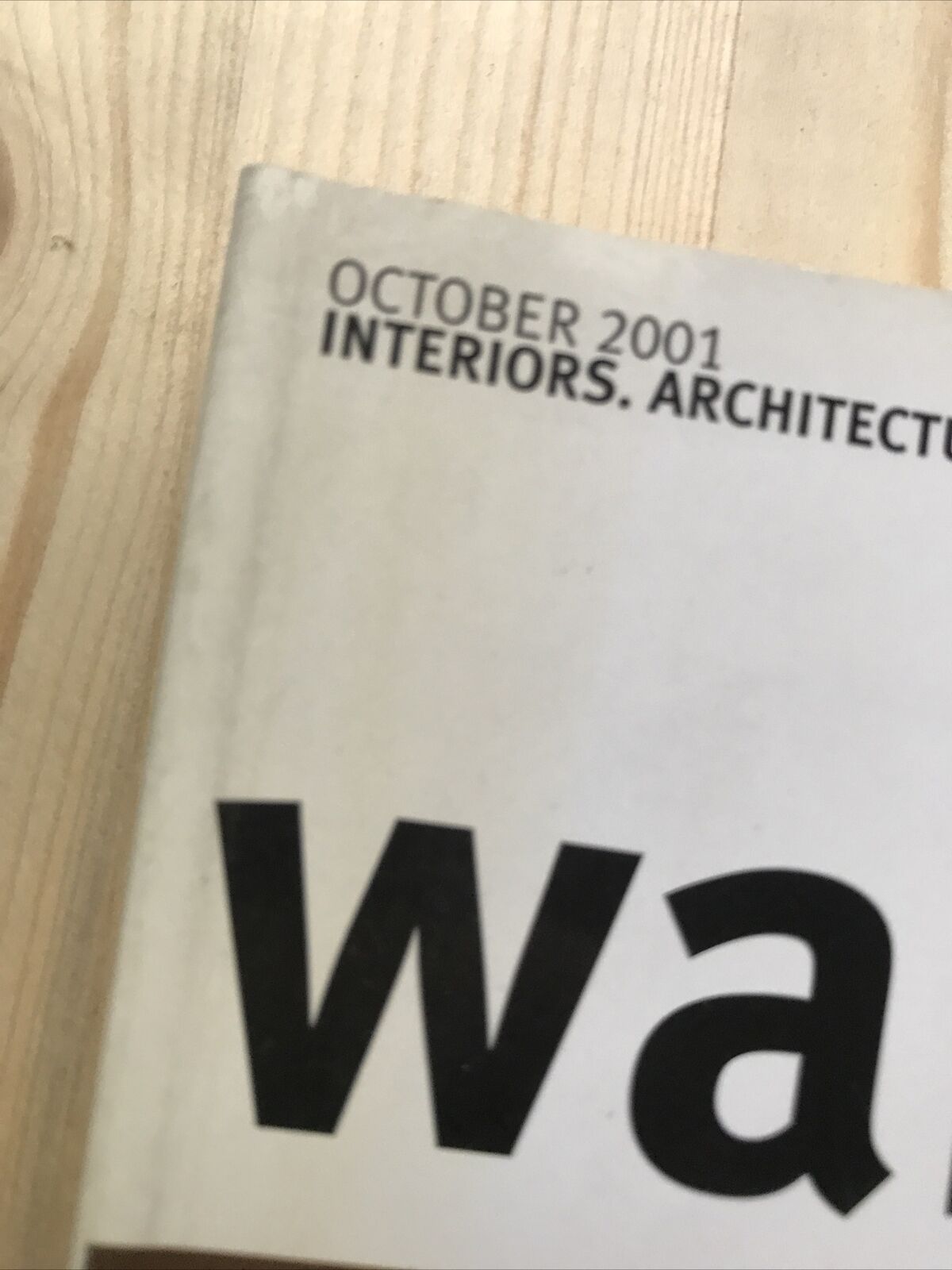 Wallpaper* Magazine Issue 42 October 2001 #