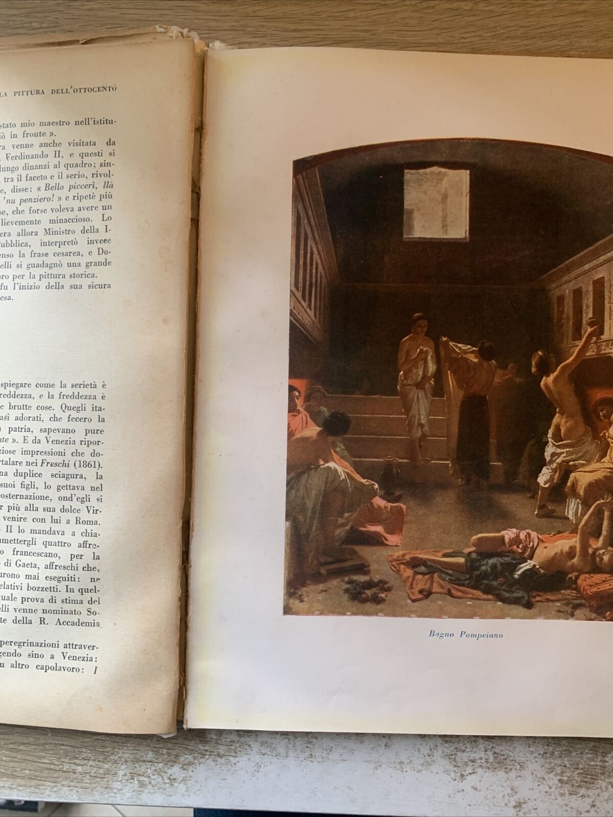 Pittori dell'ottocento. I. Vitaliano. Previati, Morelli, Delacroix, Henner, Gros