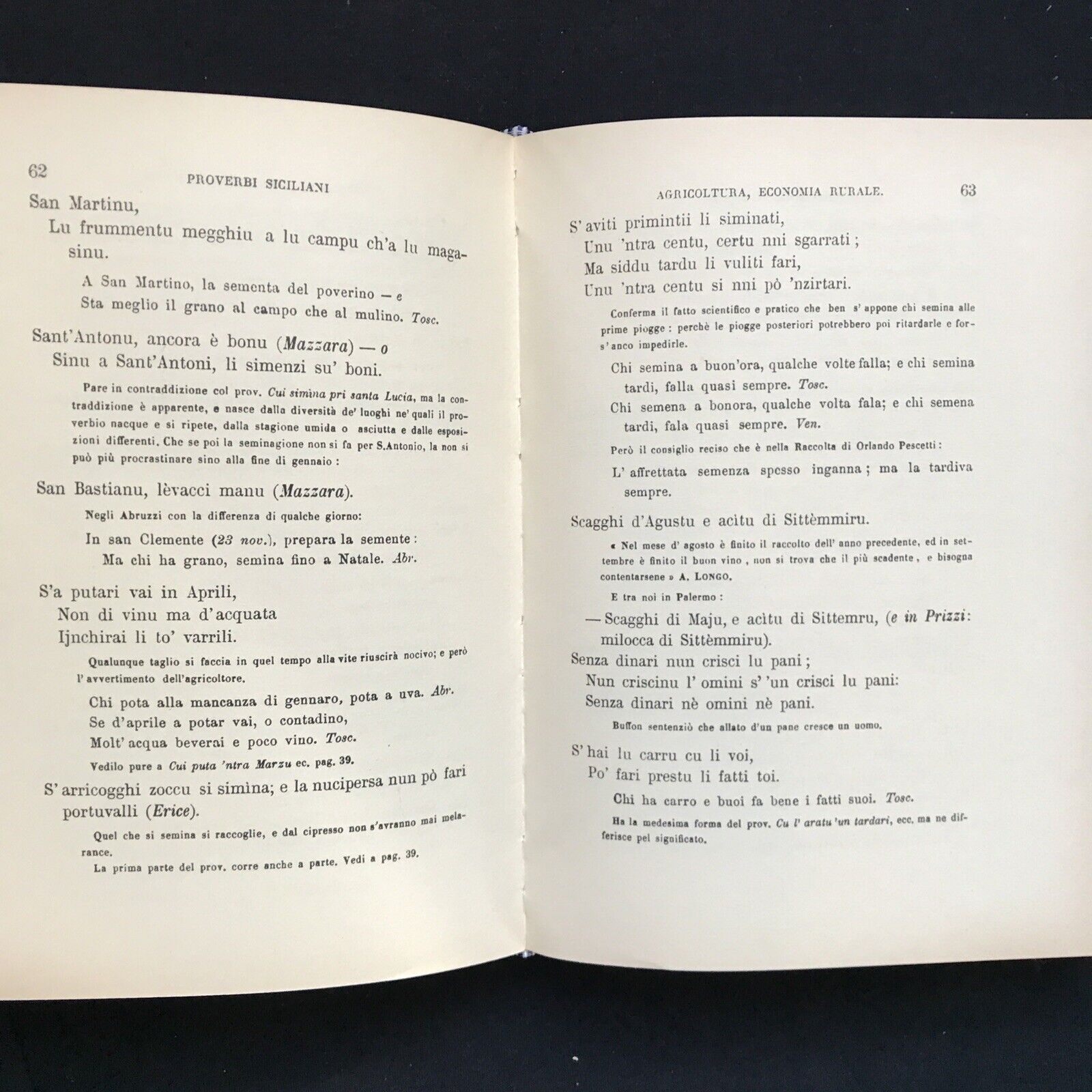 PROVERBI SICILIANI - Giuseppe Pitré, Arnaldo Forni, Volume 1