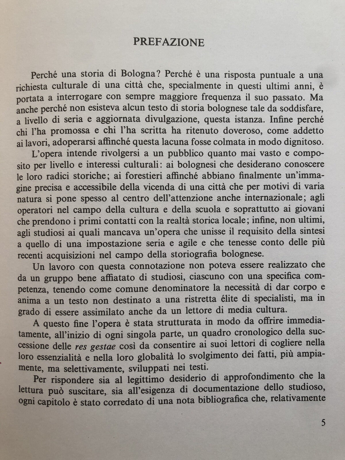 Storia di Bologna Antonio Ferri Giancarlo Roversi. Bononia University Press 1996