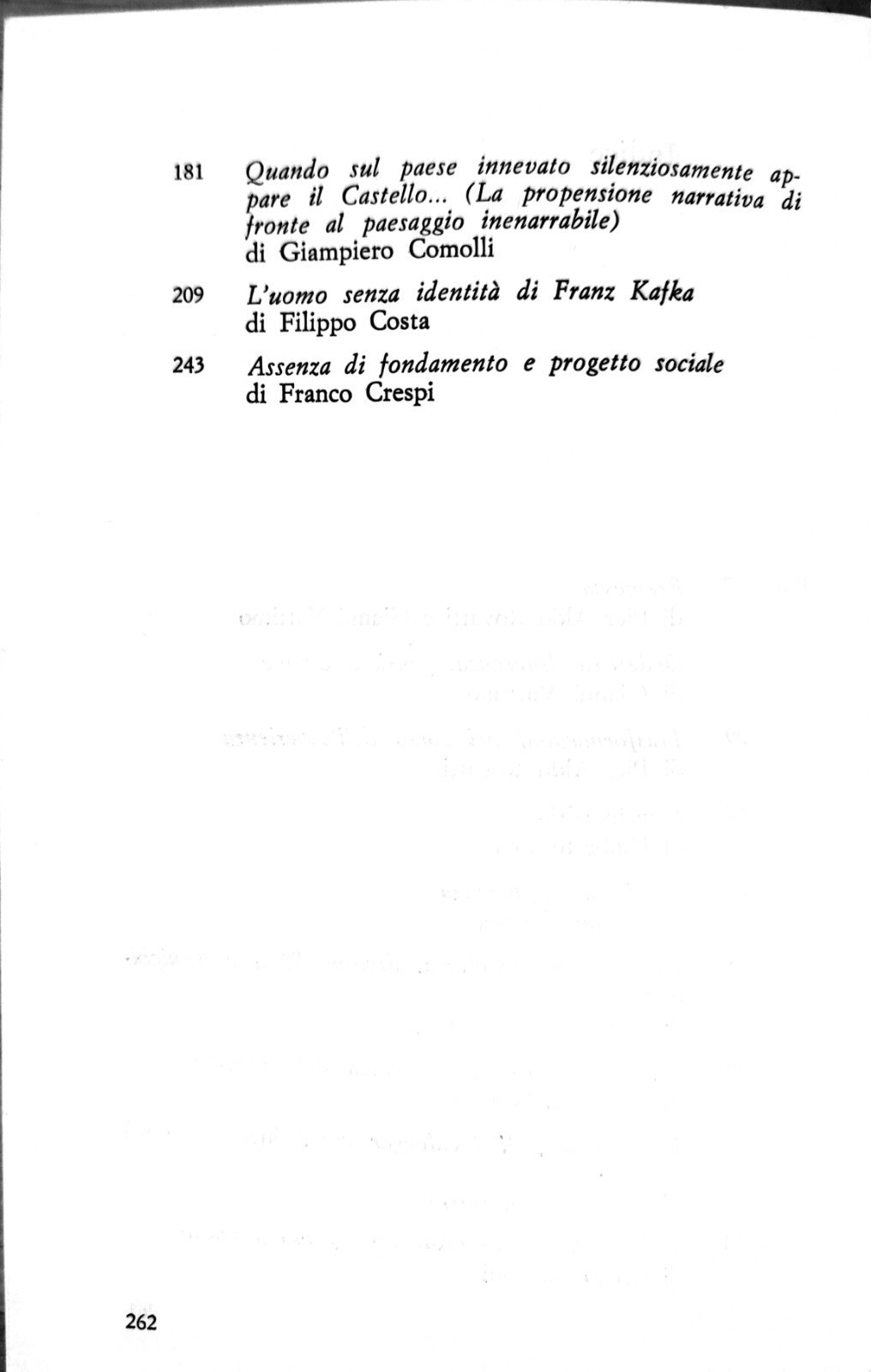 Il pensiero debole - Gianni Vattimo, Rovatti, Feltrinelli 1983