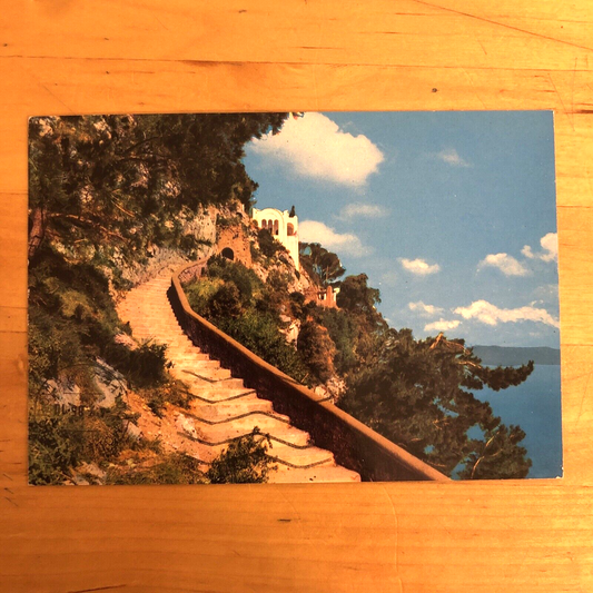 CARTOLINA - CAPRI, S. MICHELE VIAGGIATA