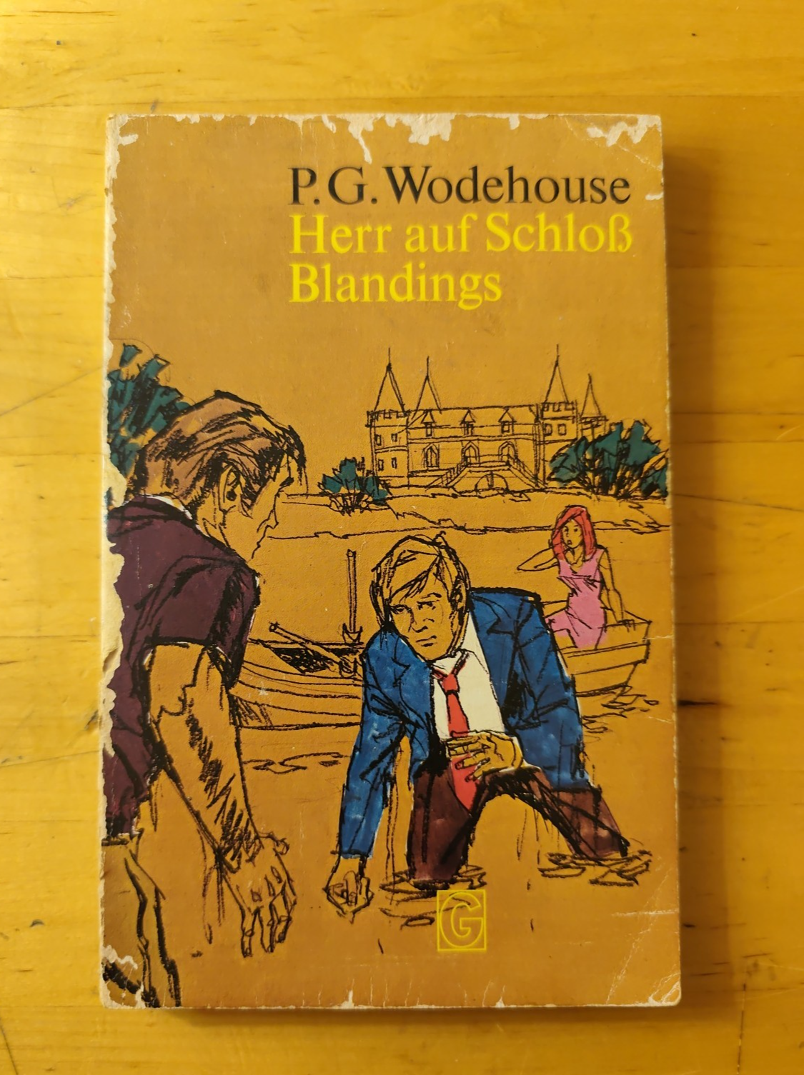 Herr auf Schloß blandings P.G. Wodehouse - Goldmann 1976