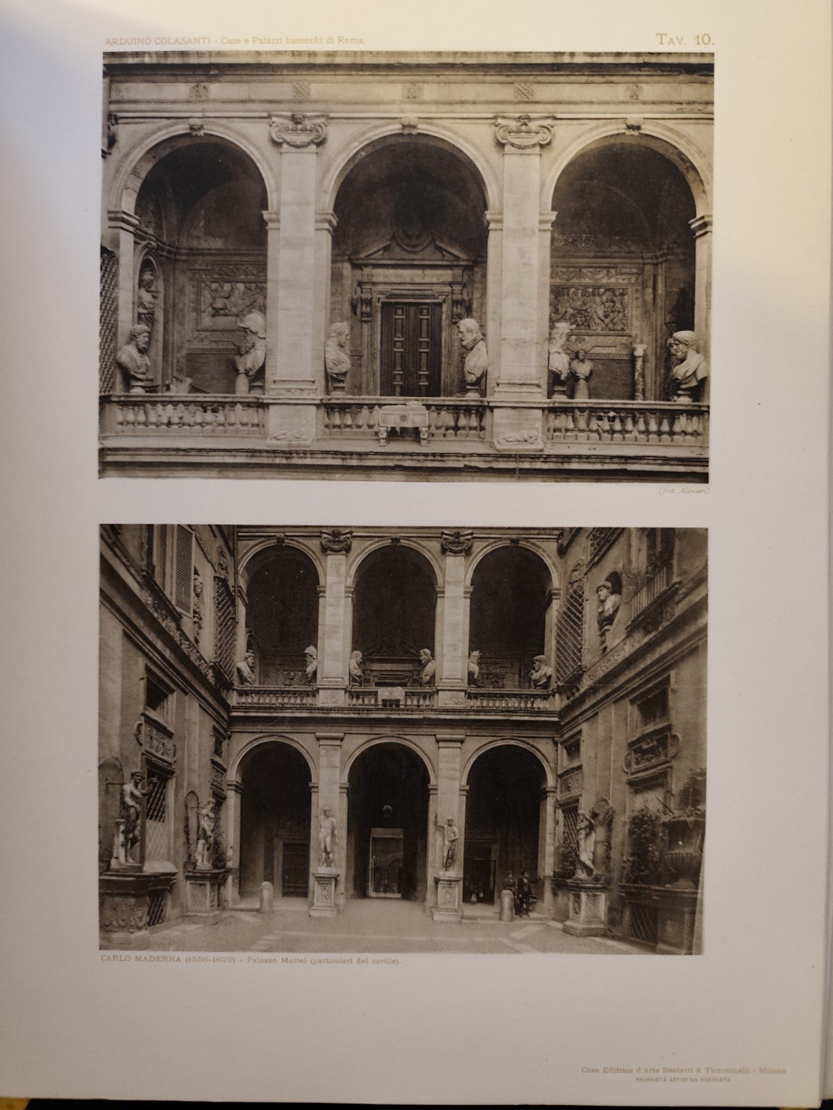 Case e palazzi barocchi di Roma, Arduino Colasanti. Bestetti Tumminelli