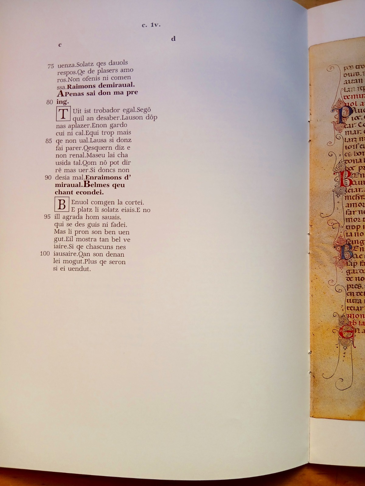 Uno sconosciuto manoscritto provenzale nell'archivio di Castagnolo - Bentivoglio