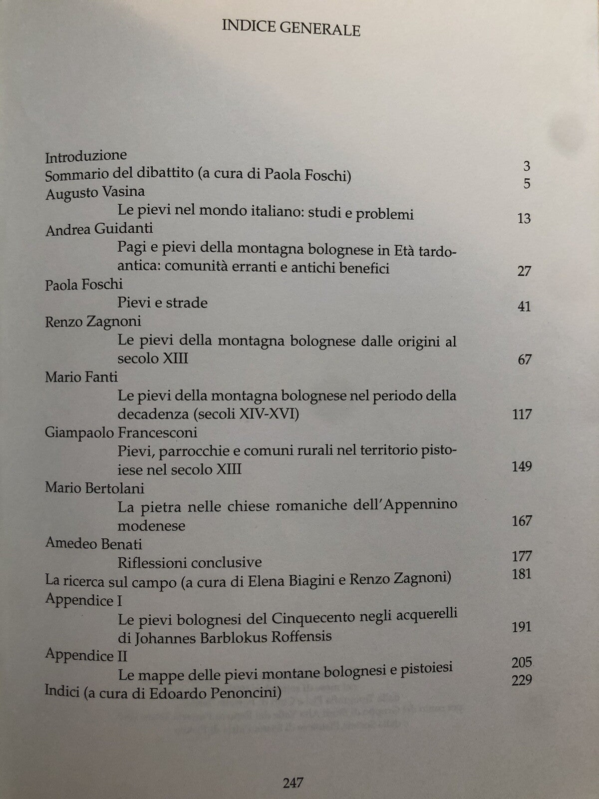 Gruppo di studi Alta Valle del Reno Storia e ricerca sul campo Emilia e Toscana