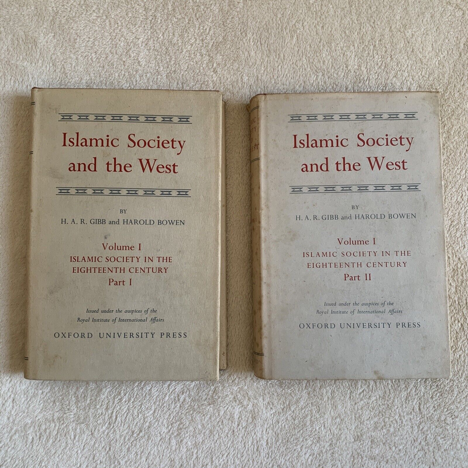 Islamic Society and the West H.A.R. Gibb Harold Bowen, Oxford University Press