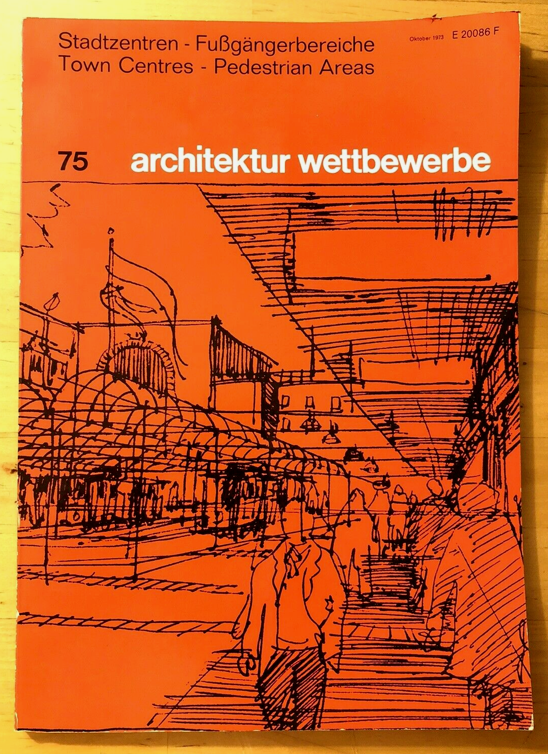 ARCHITEKTUR WETTBEWERBE 75 architettura architecture - Town Centres. .   1973