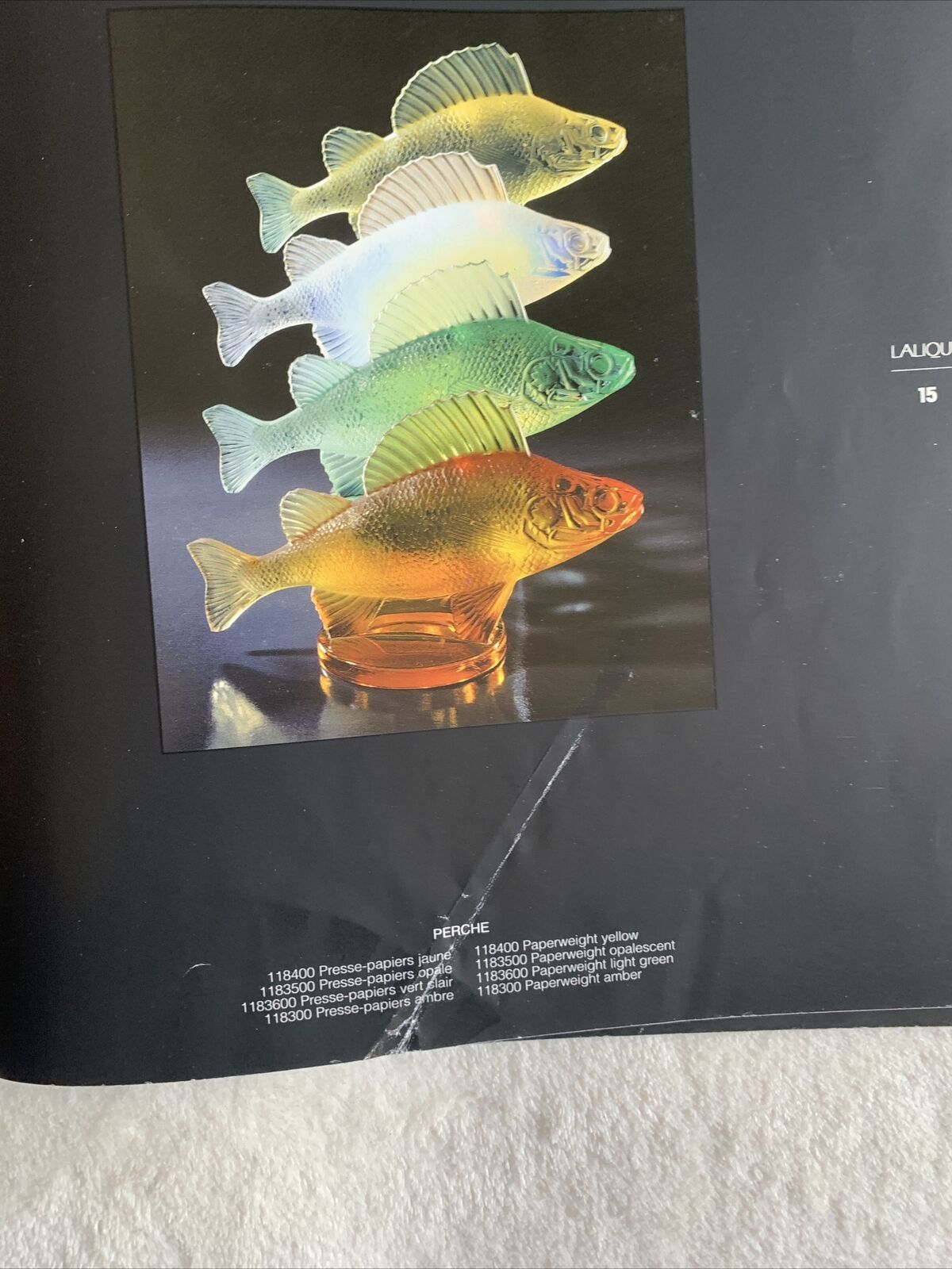 LALIQUE collection 1995 #
