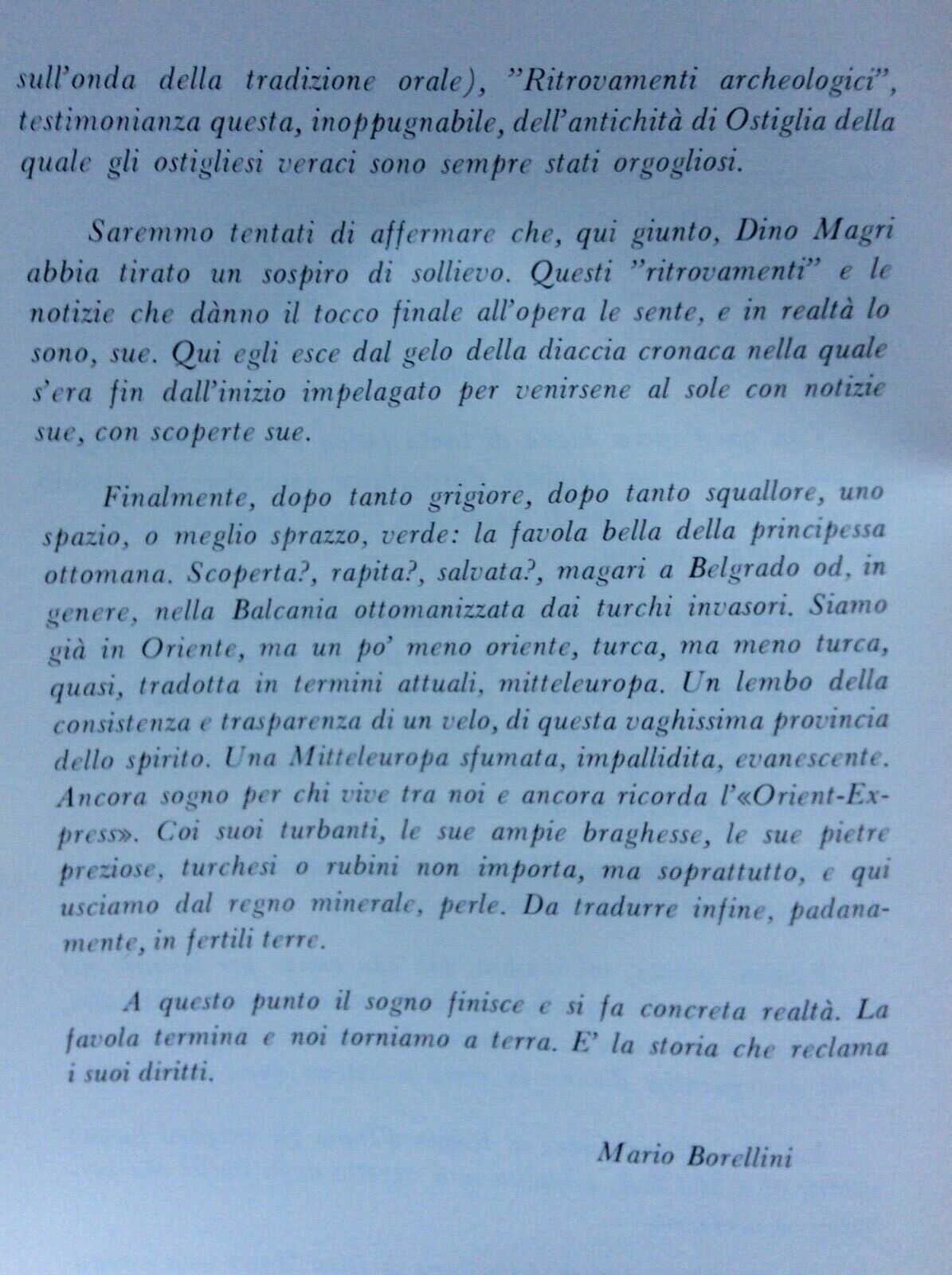 OSTIGLIA NAPOLEONICA.    DINO MAGRI.   STRANIERI EDITORE.  1982.  AUTOGRAFATO