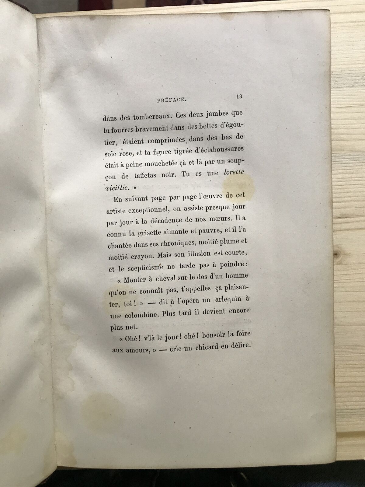 GAVARNI masques et visages 1868, libraire du figaro