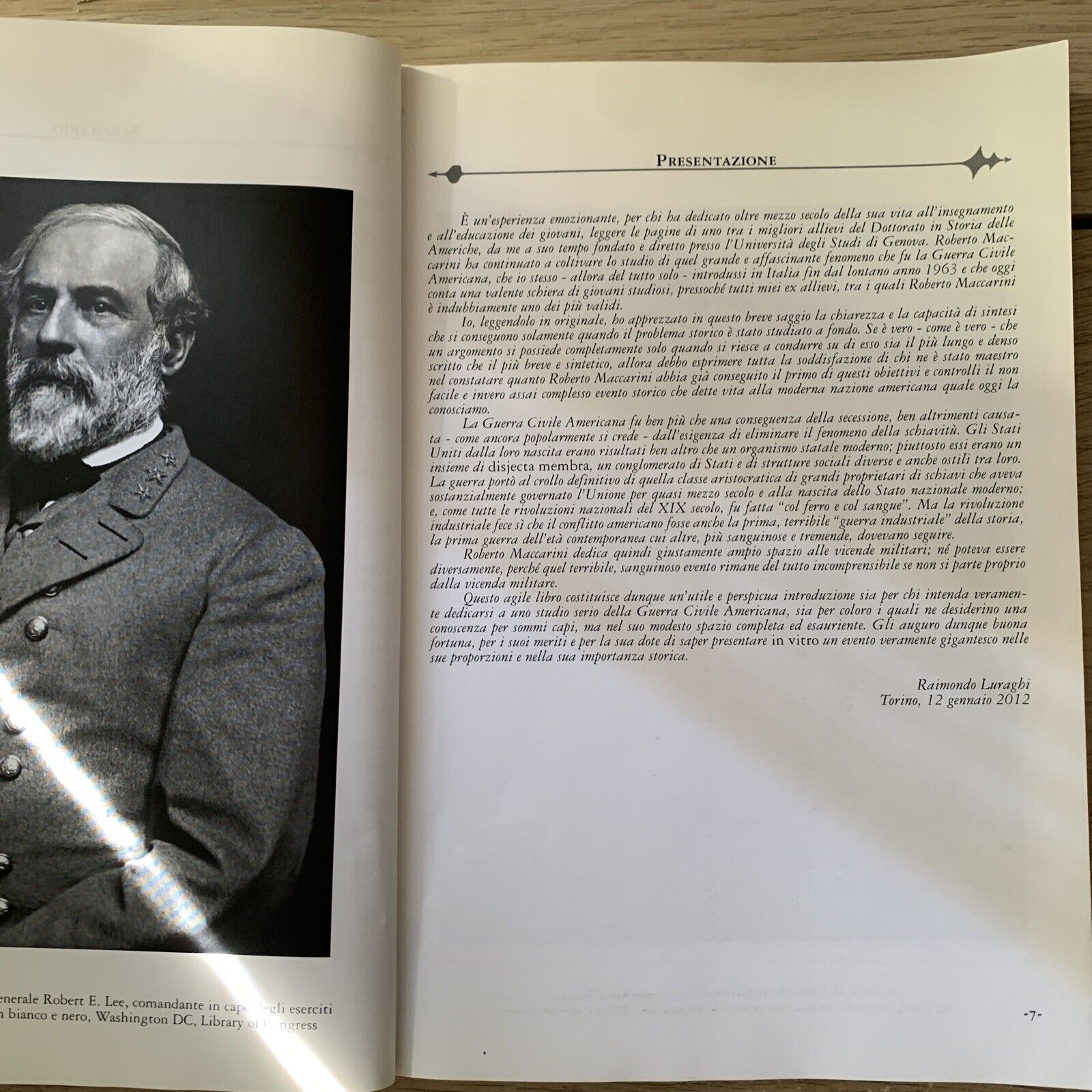 La guerra civile americana -  Roberto Maccarini, Il Portolano 2012
