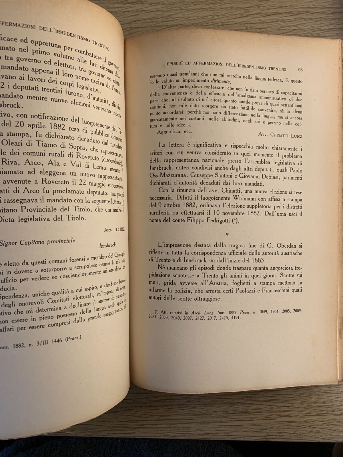 L'IRREDENTISMO nelle lotte politiche e nelle contese diplomatic- Augusto Sandonà