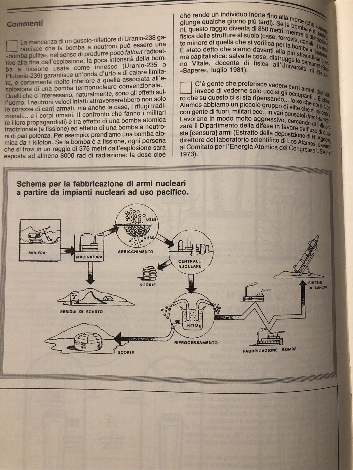 La corsa agli armamenti - Bruno Jannamorelli, edizioni gruppo Abele 1986