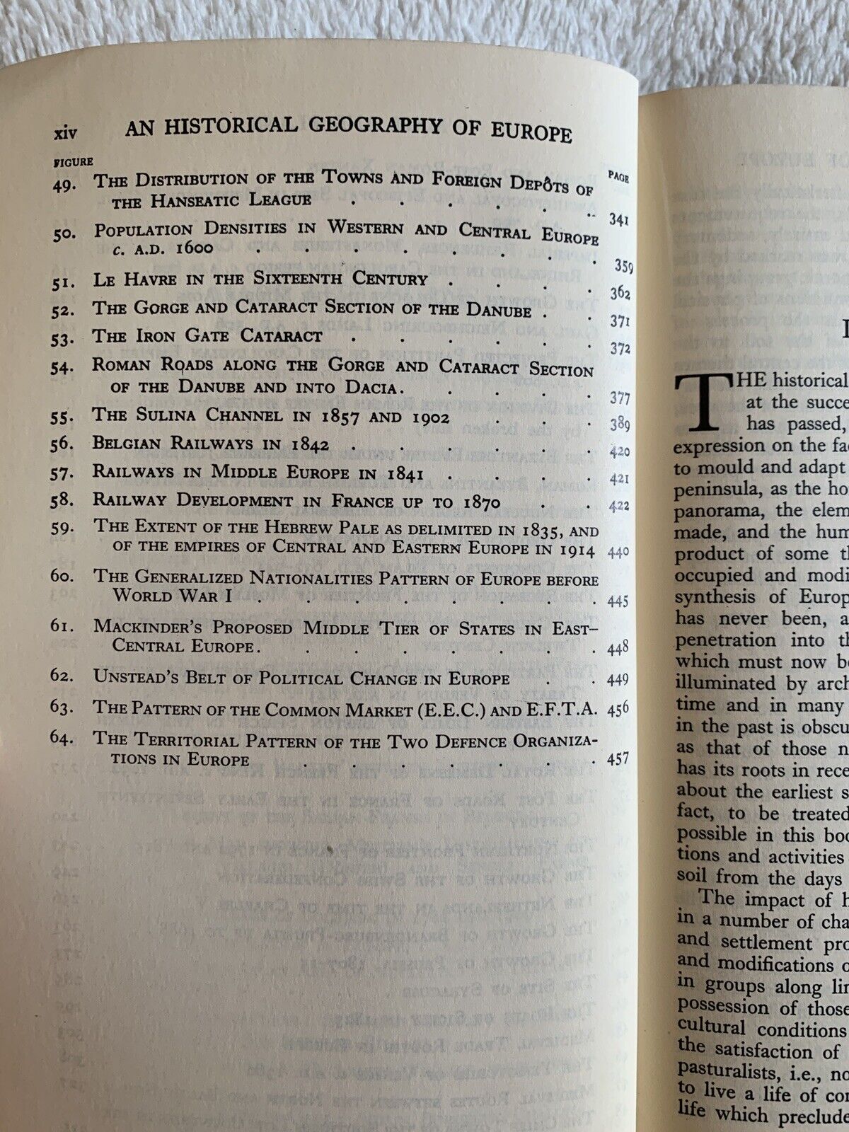 An Historical Geography of Europe - W. Gordon East, University Paperbacks up169