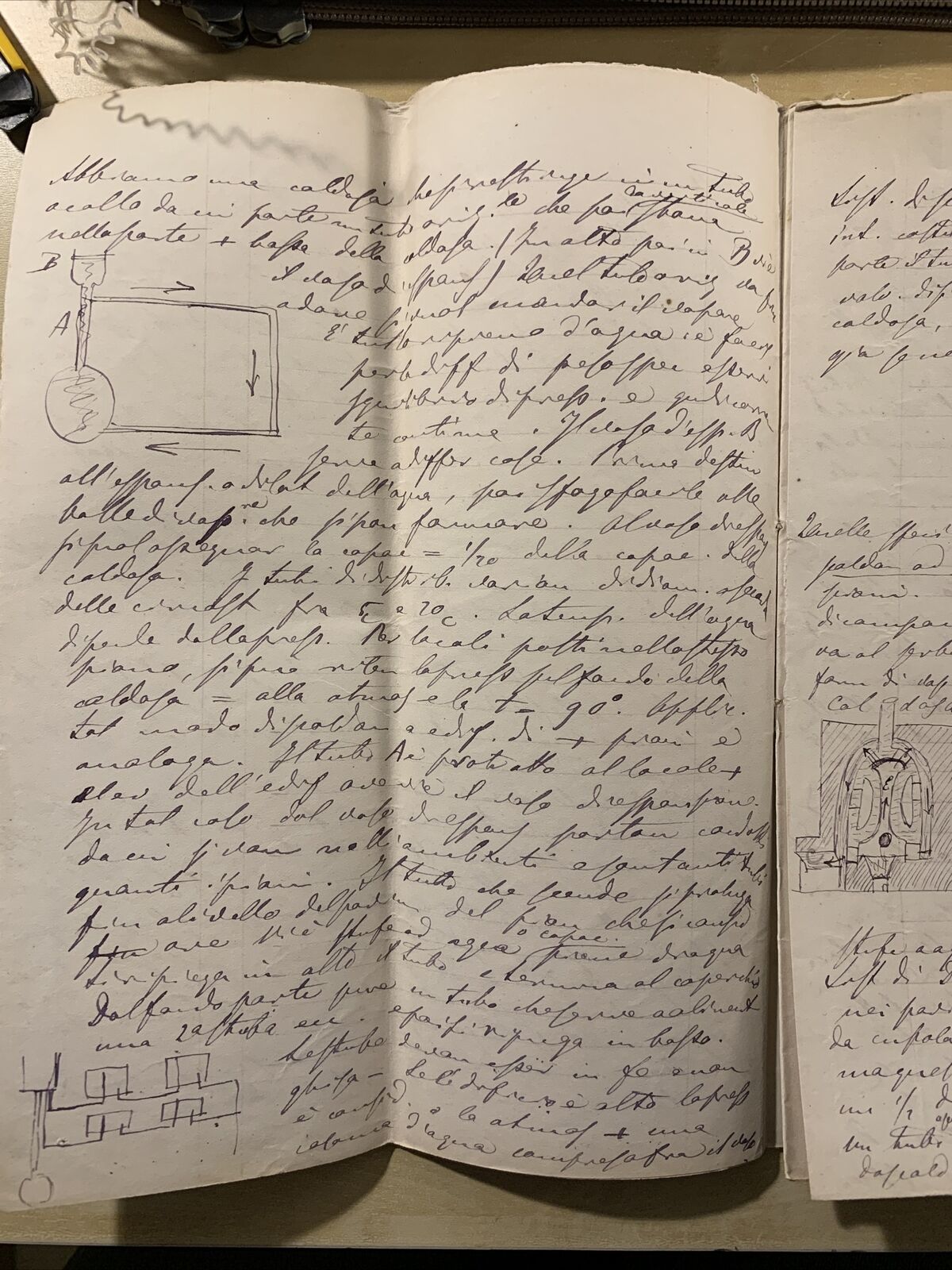 FISICA TECNOLOGICA - Università di Pavia, appunti del 1878 #