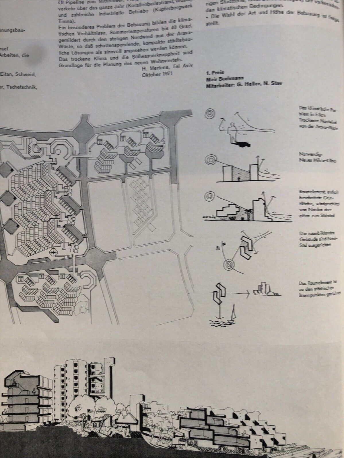 ARCHITEKTUR WETTBEWERBE 69 architettura architecture, living in new Areas 1972