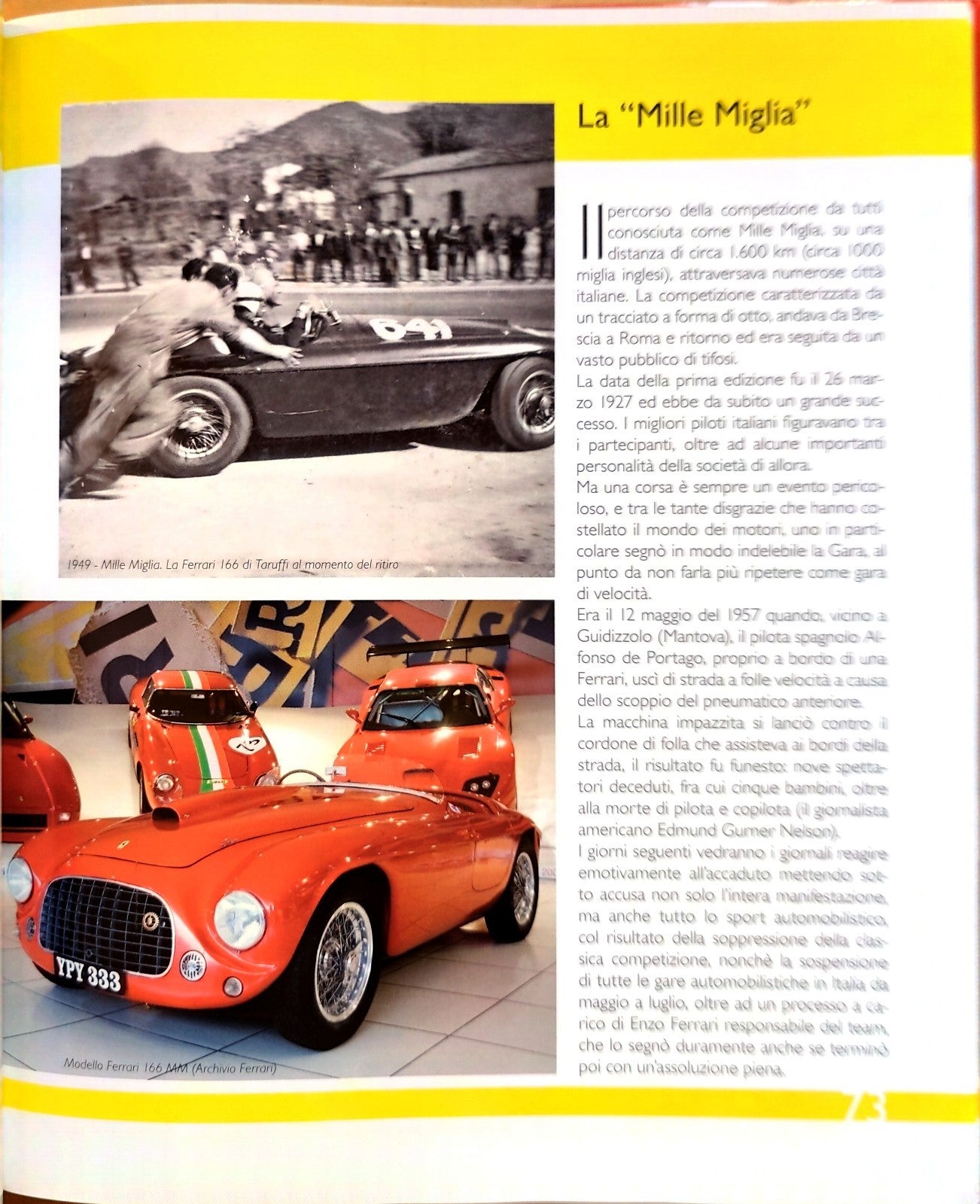 Enzo Ferrari & Maranello Icaro, Artioli Bper, 2010 (Automobilismo auto sportive)