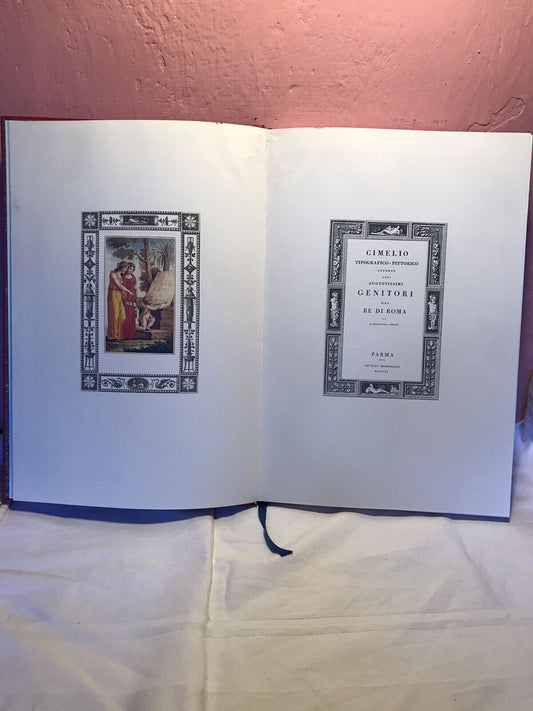 Cimelio Tipografico Pittorico, Giambattista Bodoni 1 SOLO VOLUME