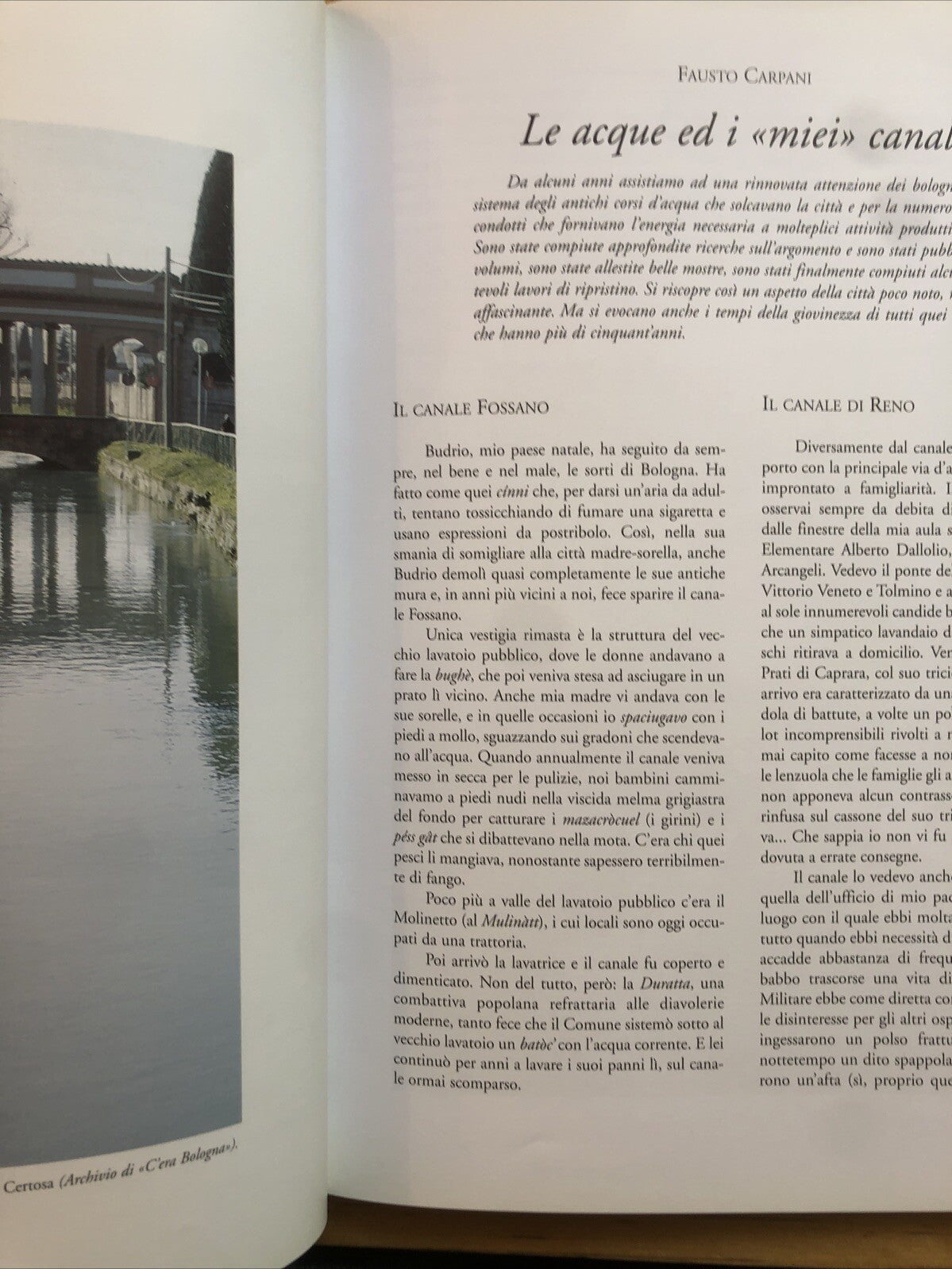 Il ponte Nuovo sul Navile di Bologna detto Ponte della Bionda, F. Giordano Costa