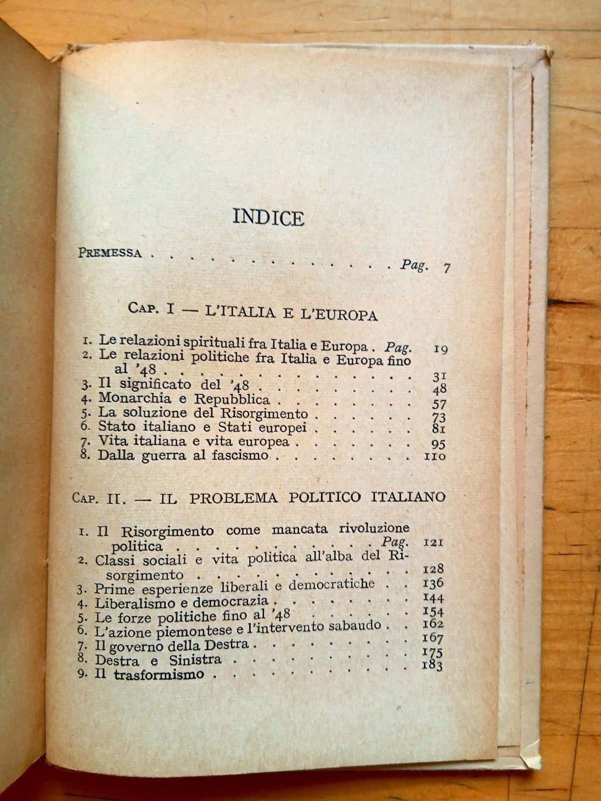 Ritratto dell'Italia moderna - Giovanni Spadolini, Vallecchi editore 1948