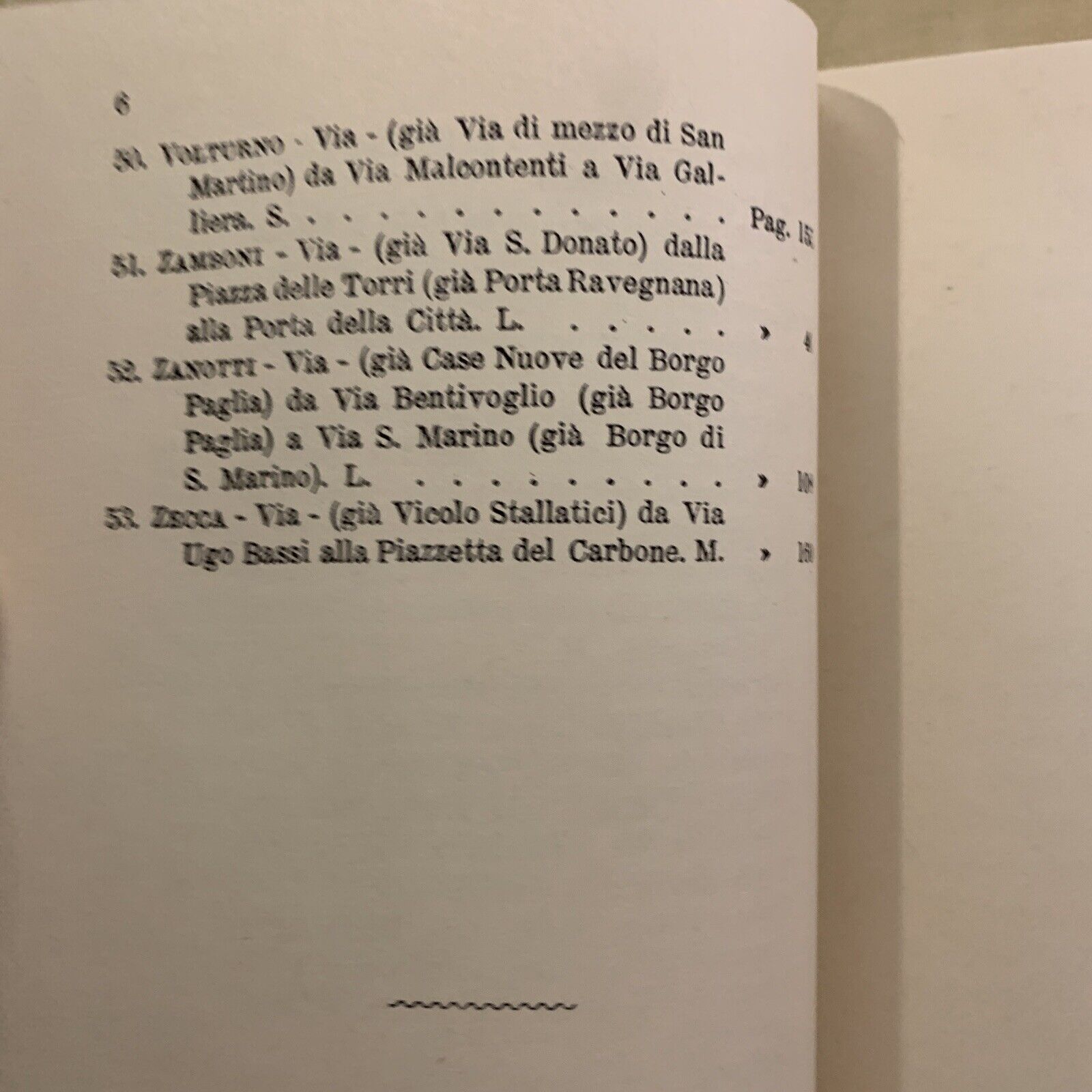 STRADE VECCHIE NOMI NUOVI DELLA CITTÀ DI BOLOGNA - ARNALDO FORNI 1990 #