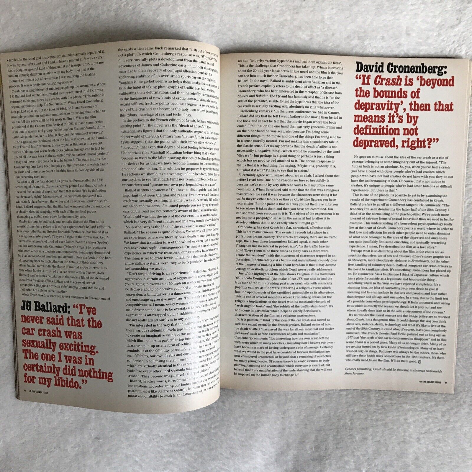 i-D Magazine NAOMI CAMPBELL august 1996 no. 155 - The high summer issue