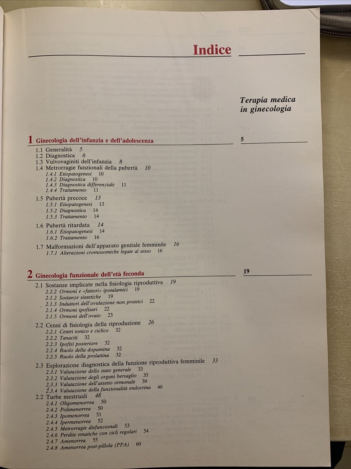 GINECOLOGIA OSTETRICIA terapia medica - Guerresi Gori, Editoriale Grasso 1982 #
