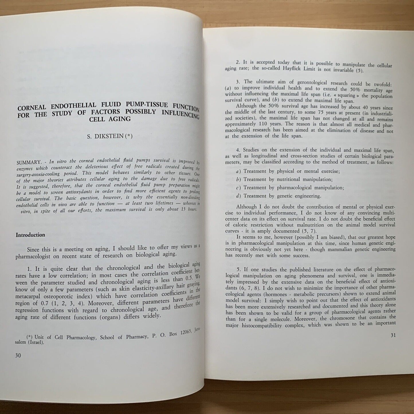 The fundamental aging processes of the eye - Giorgio ronchi 1987. Baccini e Chia