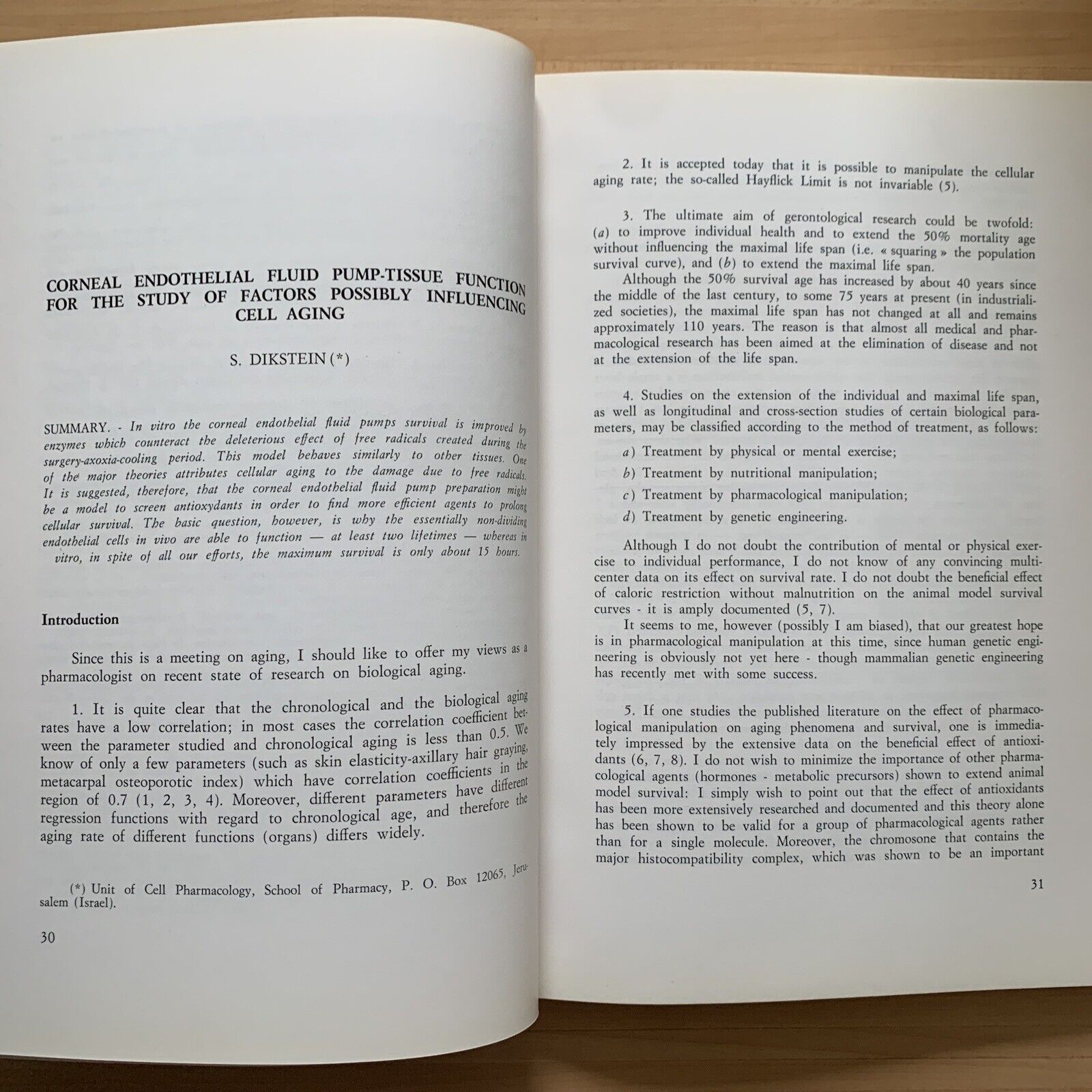 The fundamental aging processes of the eye - Giorgio ronchi 1987. Baccini e Chia