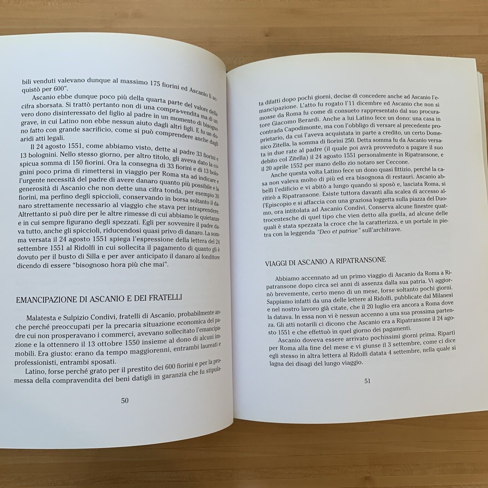 ASCANIO CONDIVI E MICHELANGELO. Giorgio Settimo 2004 #