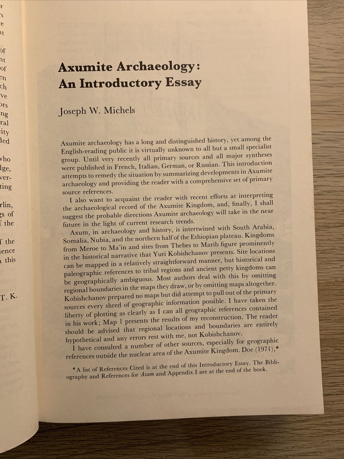 AXUM - Yuri M. Kobishchanov. Lorraine. Pennsylvania University Press 1979 #