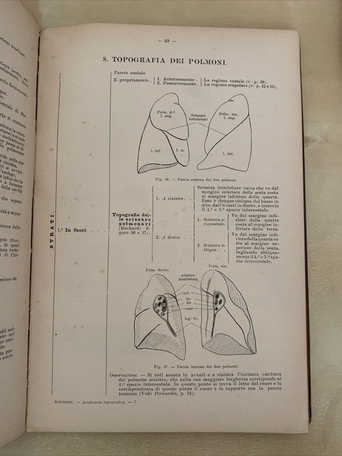 ANATOMIA TOPOGRAFICA E CHIRURGICA - Dr. Boutigny 1901. Soc. Editrice libraria #