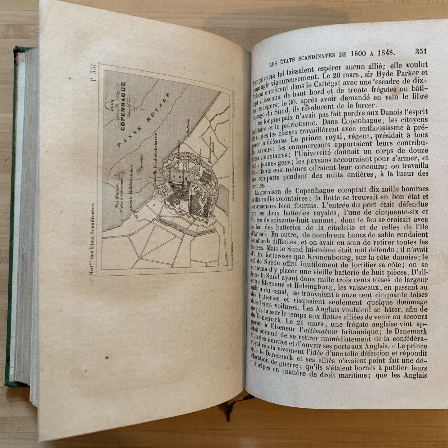 Histoire des États Scandinaves - Suede, Norvége, Dane A. Geffroy. Hachette 1851