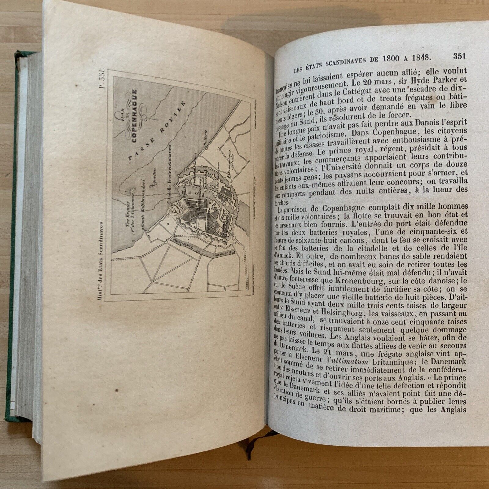Histoire des États Scandinaves - Suede, Norvége, Dane A. Geffroy. Hachette 1851