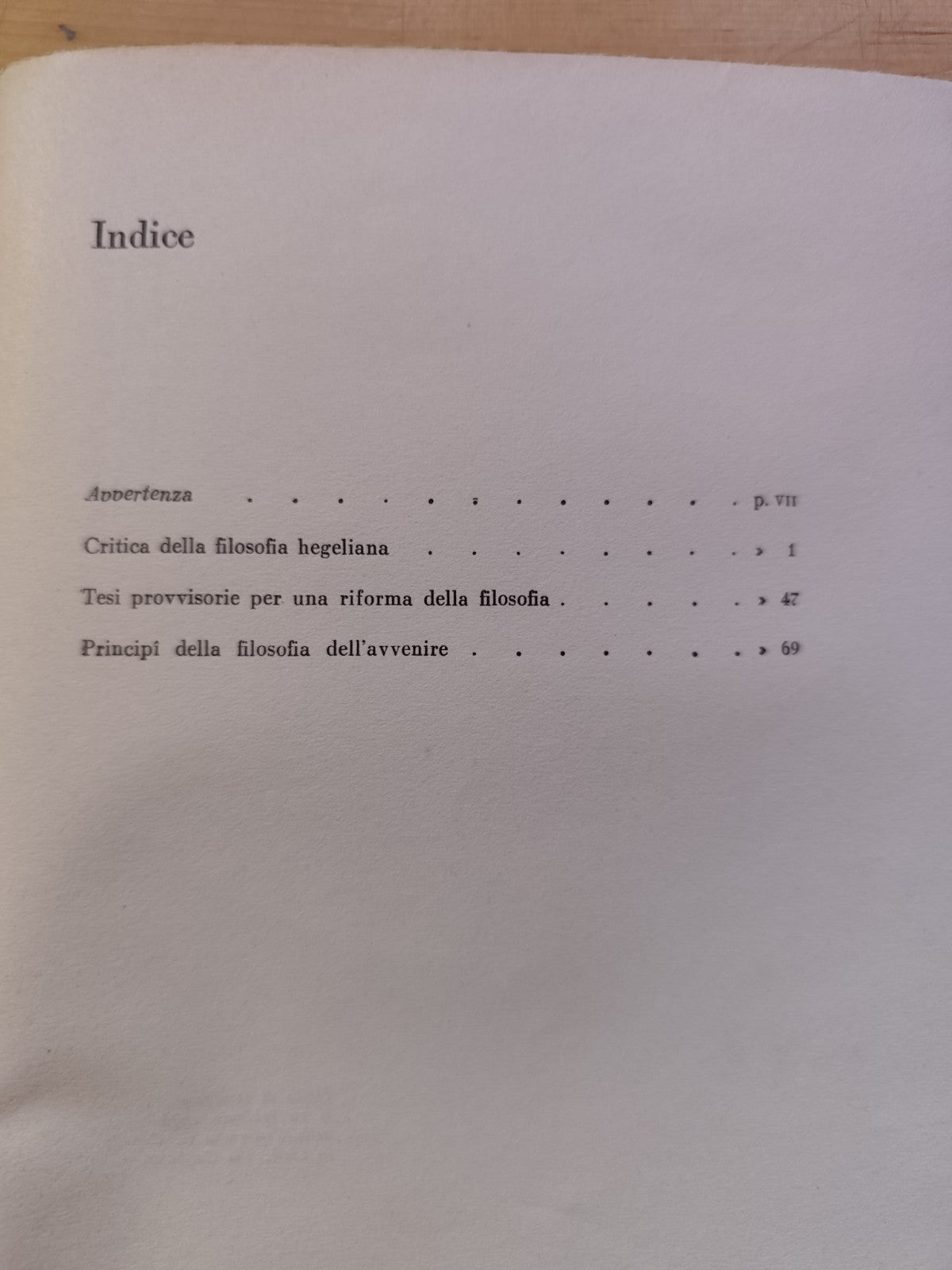 Principi della filosofia dell'avvenire - Ludwig Feuerbach, Einaudi Editore 1948