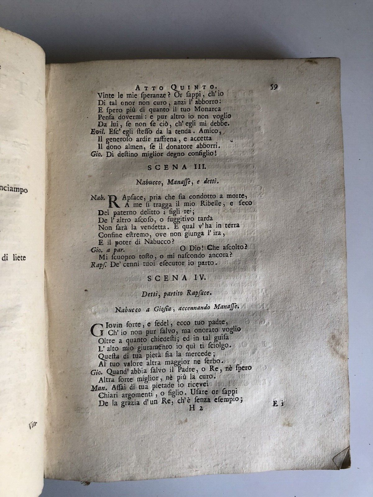 POESIE SCIELTE DEL PADRE GIOVANNI GRANELLI compagnia di Gesù, 1772 in Modena