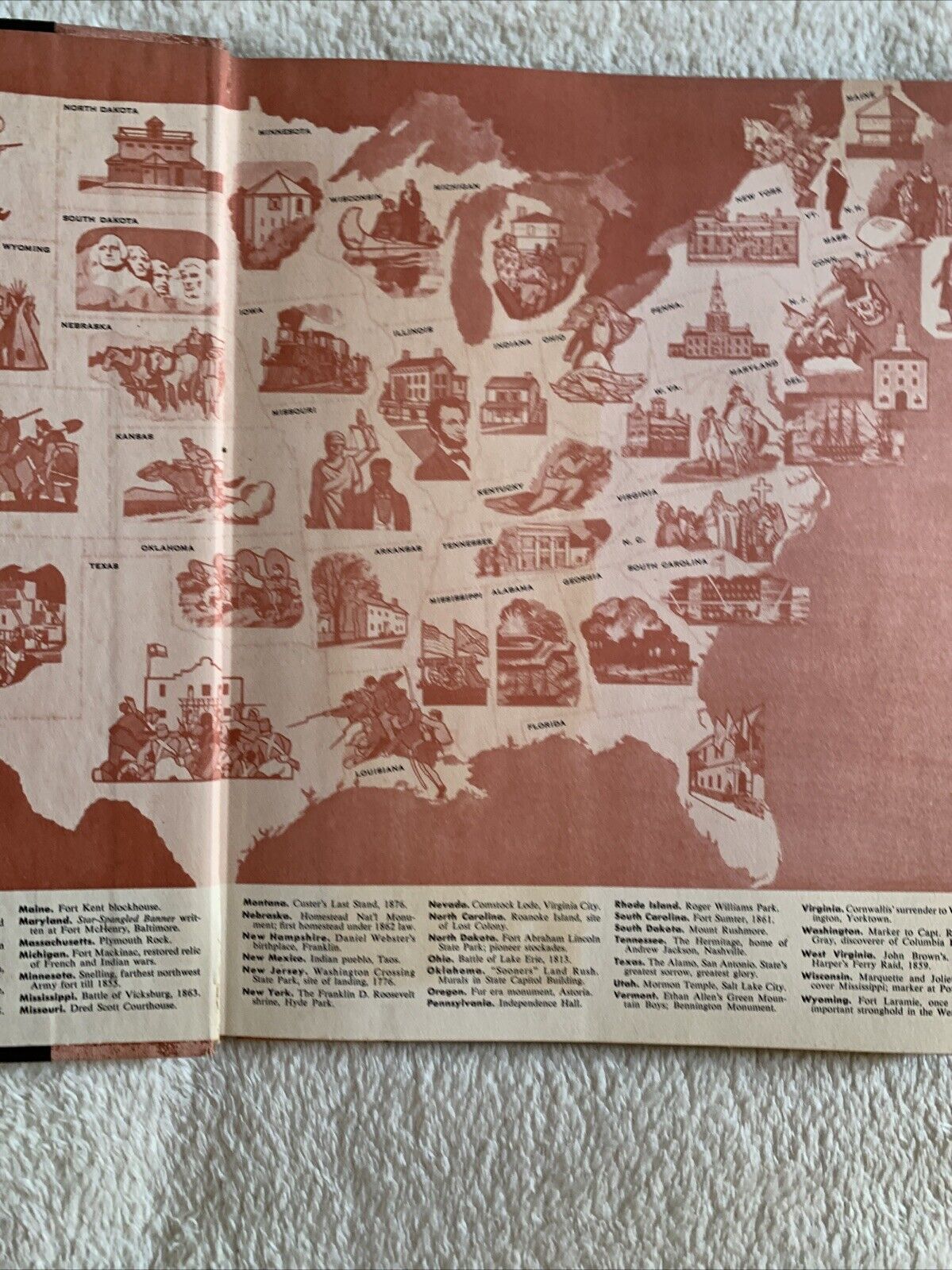 The USA in color, Curtis Publishing Company 1956 by the editors of holiday