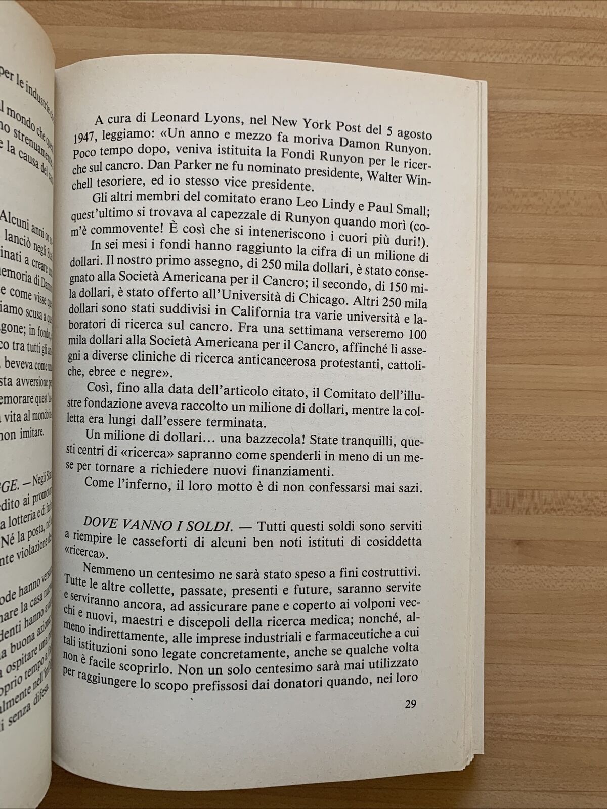 TUMORI E CANCRI, LORO SPARIZIONE NATURALE PER AUTOLISI, HERBERT M. SHELTON 1985