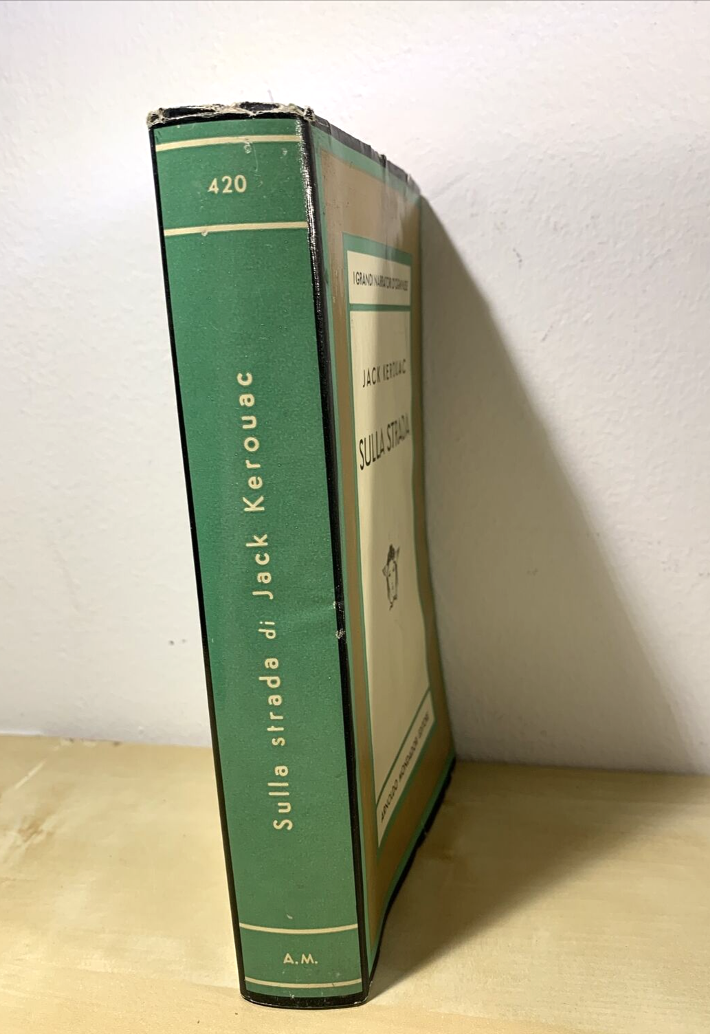 SULLA STRADA, Jack Kerouac 1959. * Prima edizione Italiana * Arnoldo Mondadori #