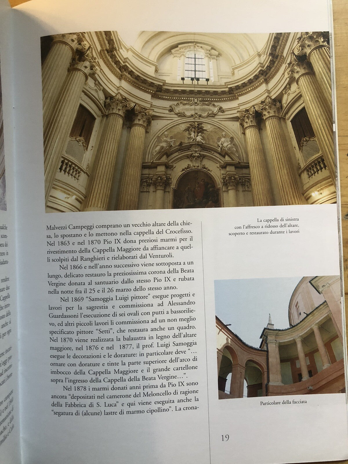 Il restauro del Santuario della Beata Vergine di San Luca, Andrea Santucci 2003