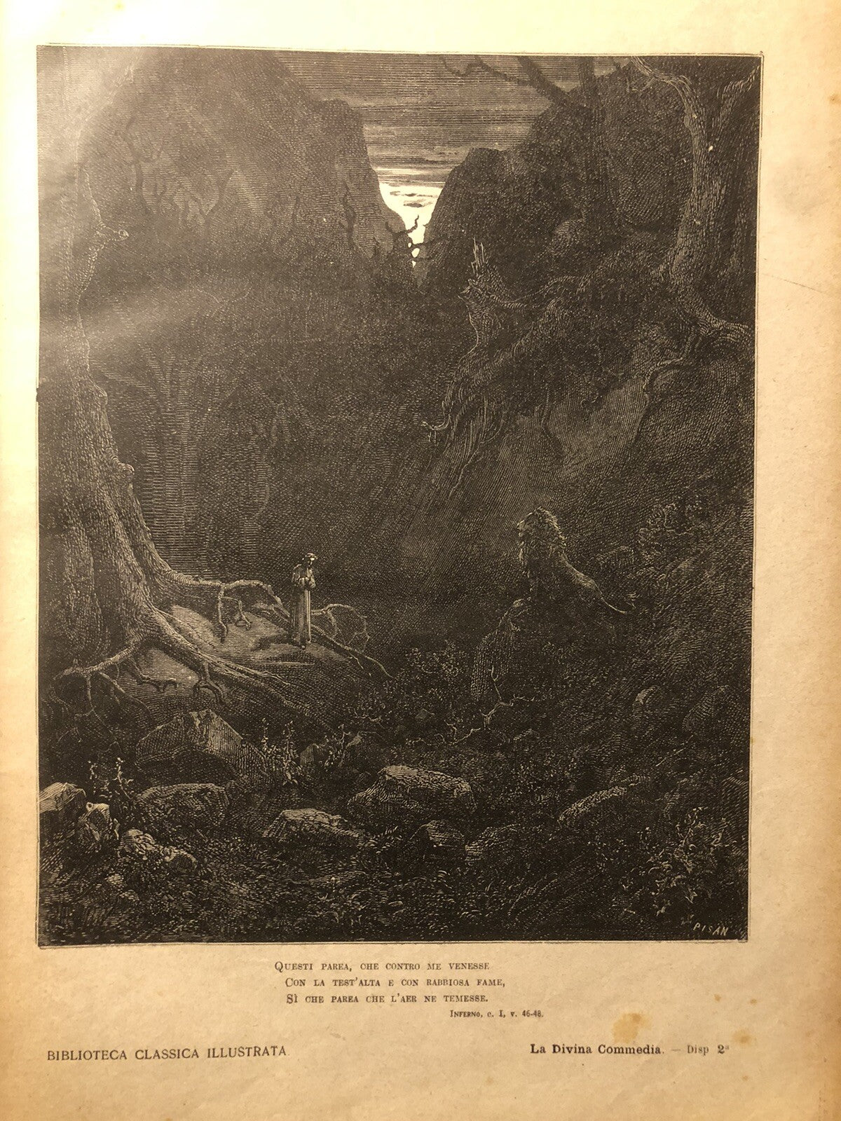 La divina commedia illustrata da Gustavo Doré - Sonzogno, Eugenio Camerini