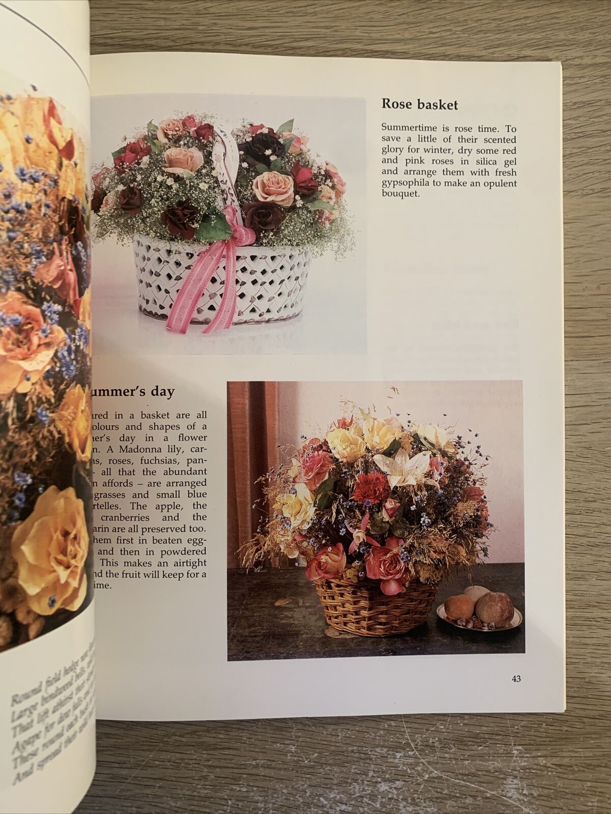 Fiori secchi decorazioni idee, lingua inglese. Dried Flowers Ideas. Hamlyn