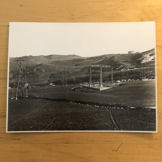 FERROVIE direttissima Bologna Firenze, ELETTRIFICAZIONE CASTIGLIONE anni '30