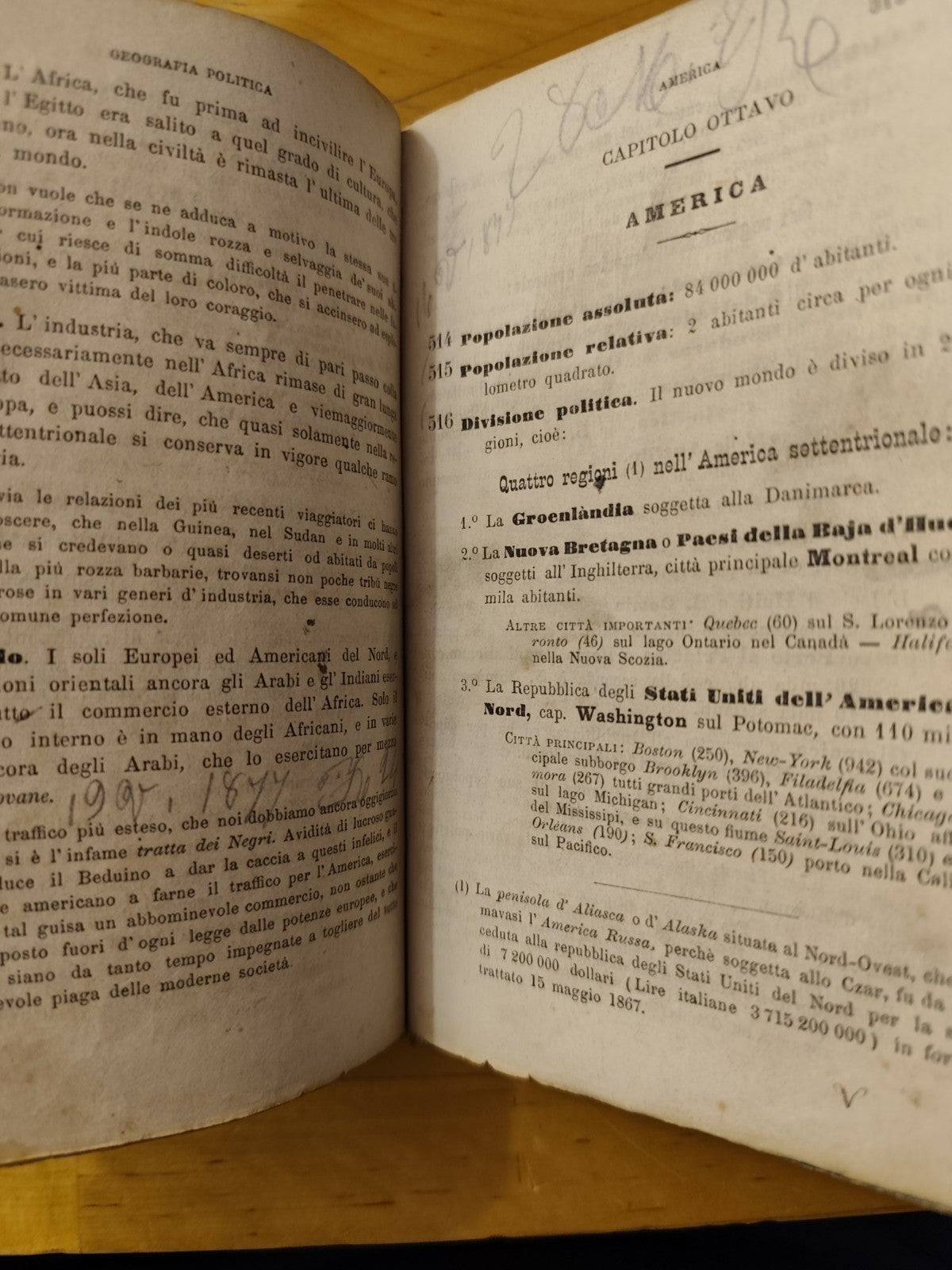 Corso elementare di Geografia e statistica - Luigi Ungarelli, Bologna 1874
