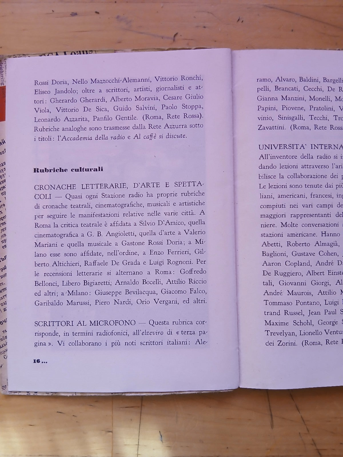 Il giornale Radio - RAI guida pratica per quelli che parlano alla radio  1948
