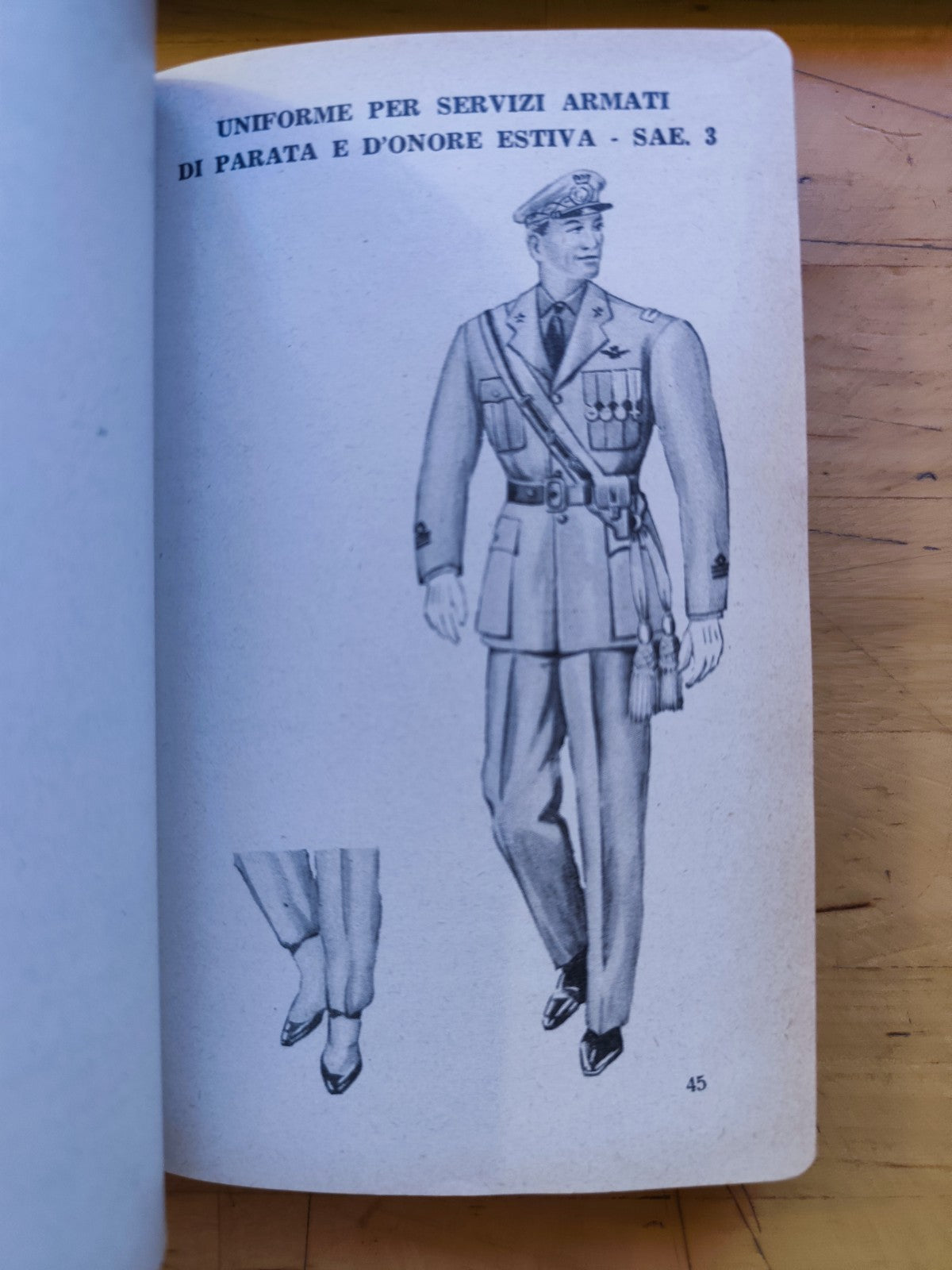 Uniformi per ufficiali Ministero della difesa - Aeronautica 1961